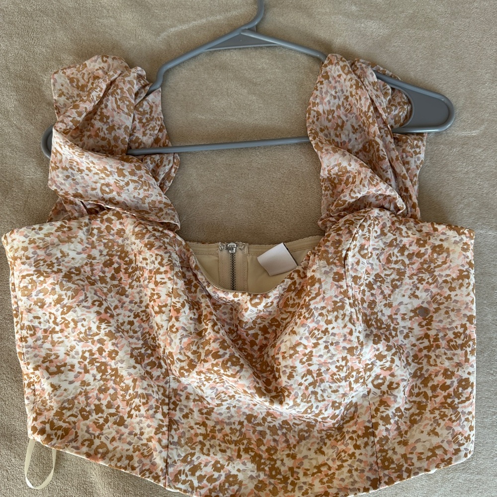 Floral Print Women's Top